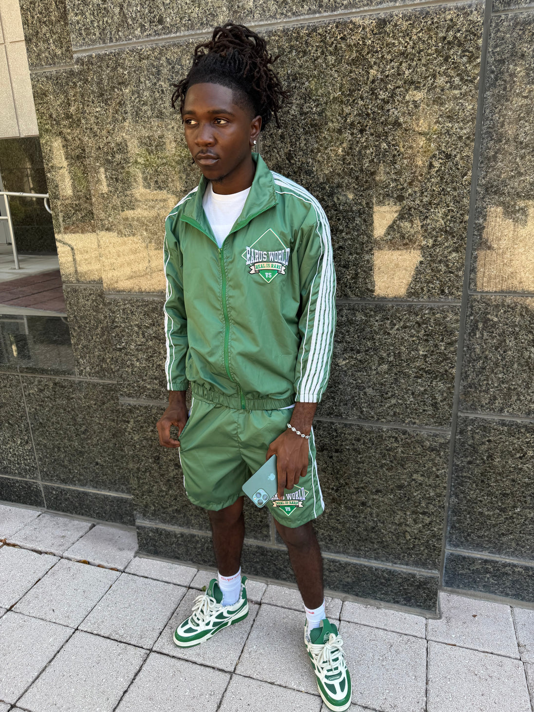 RARUSWORLD GREEN NYLON